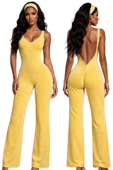 Sunshine flare Jumpsuit w/ headband