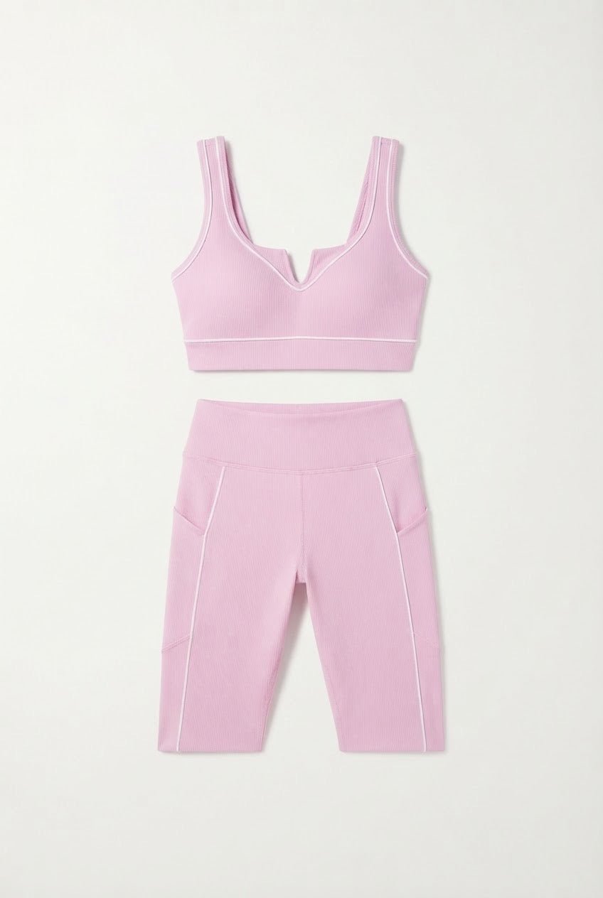 Powder Pink yoga set